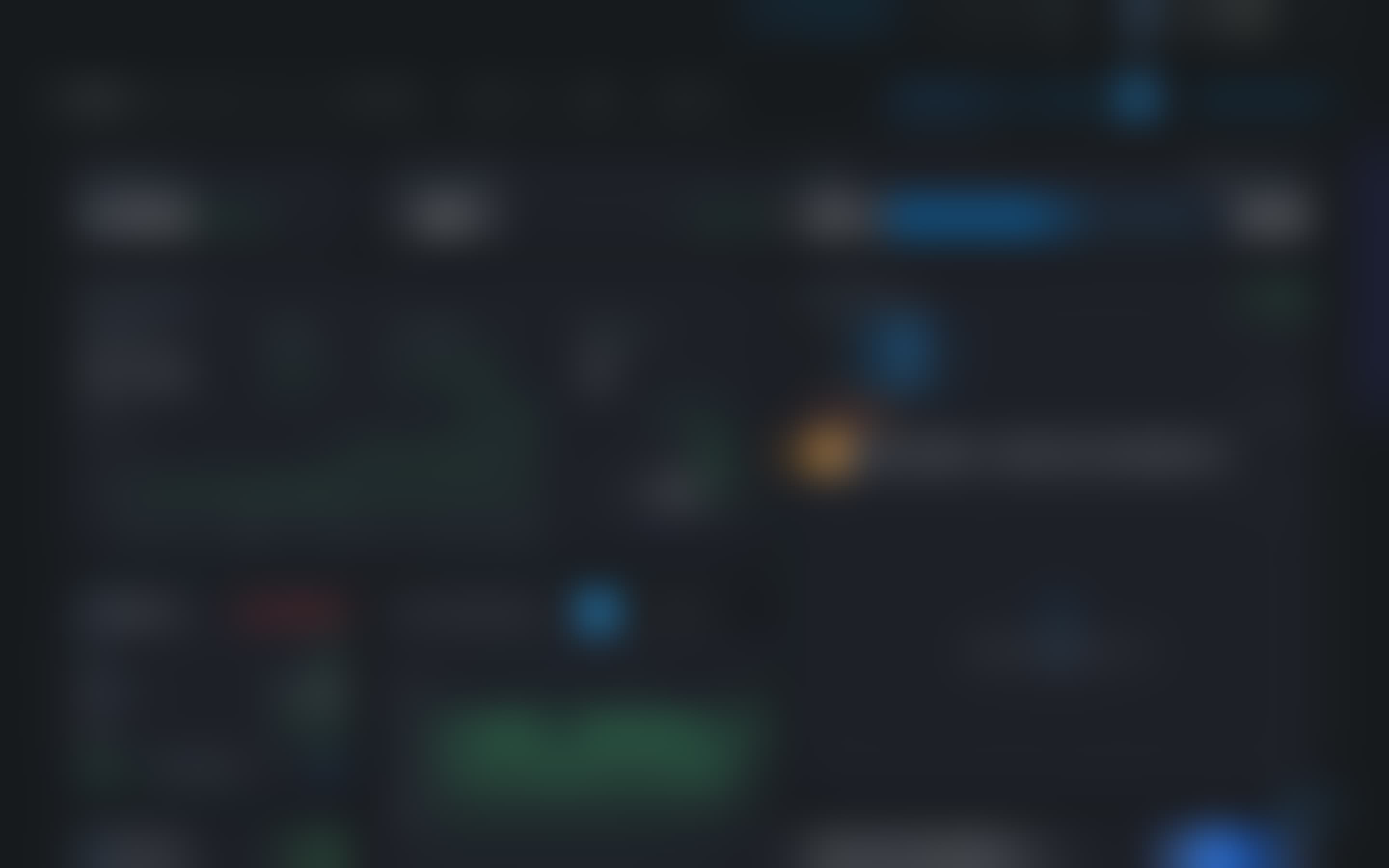 Crypto dashboard: screenshot